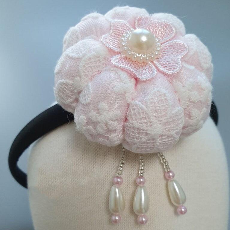 Lace Pumpkin Headband - Native Korean