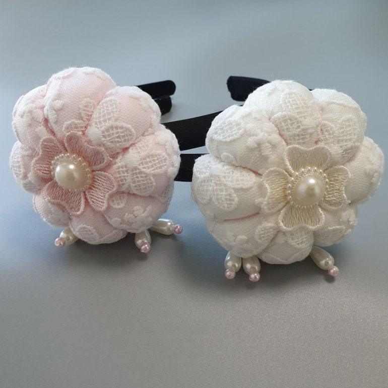 Lace Pumpkin Headband - Native Korean