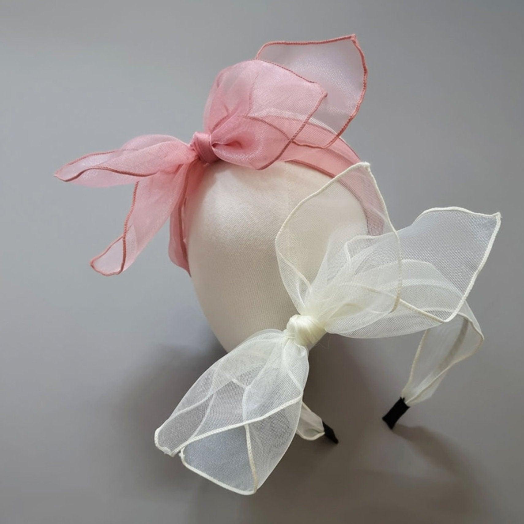Lace Ribbon Headband - Native Korean