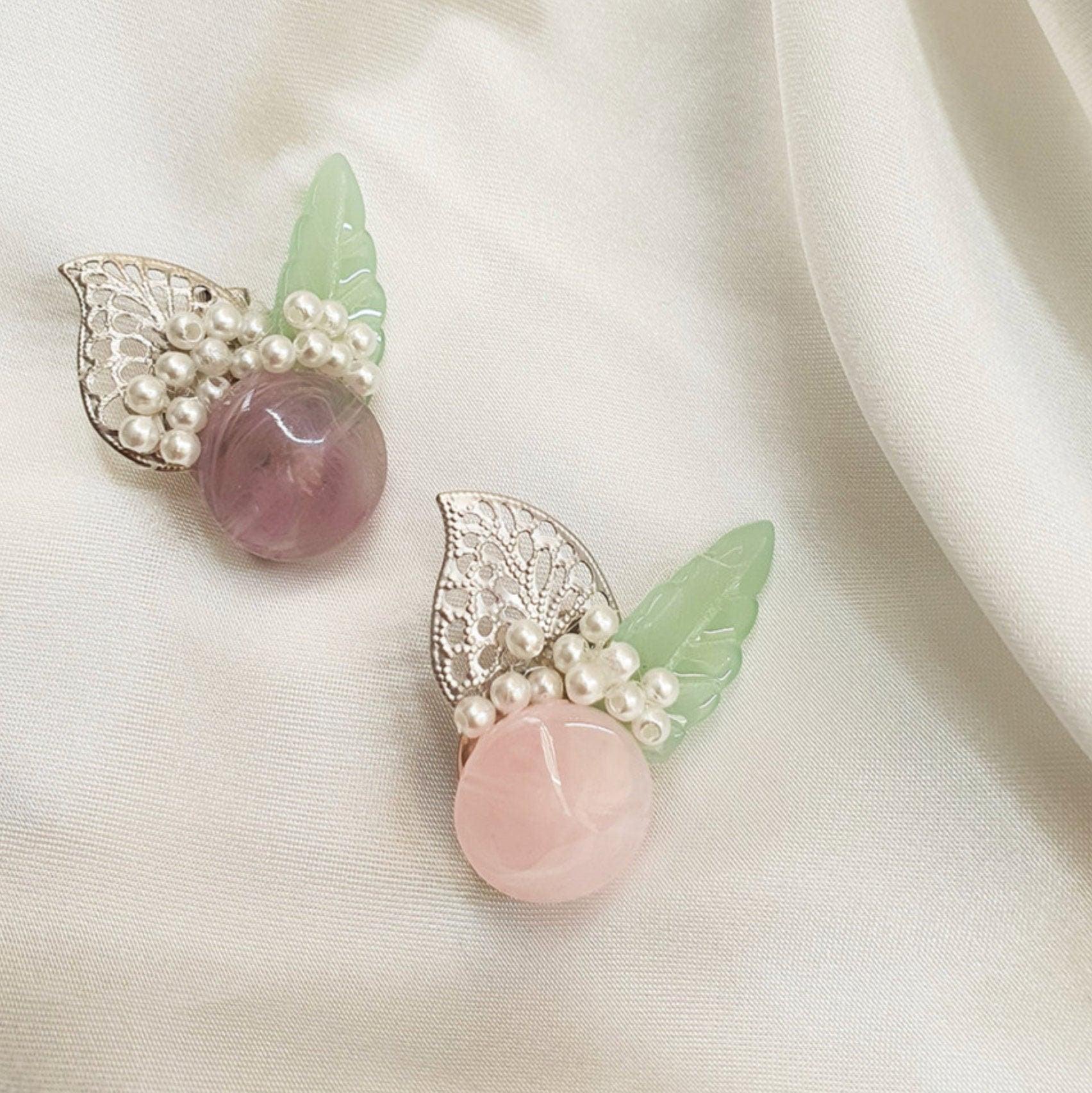 Lavender Brooch - Native Korean