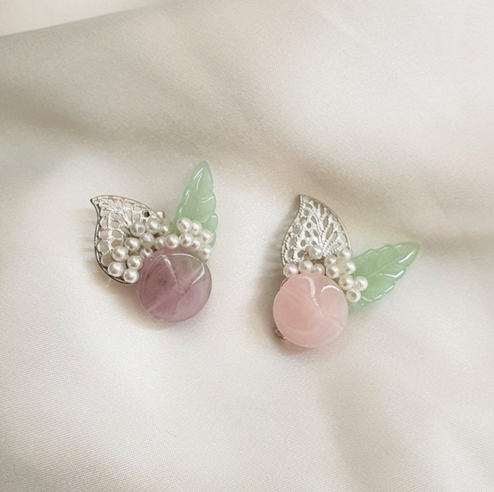 Lavender Brooch - Native Korean
