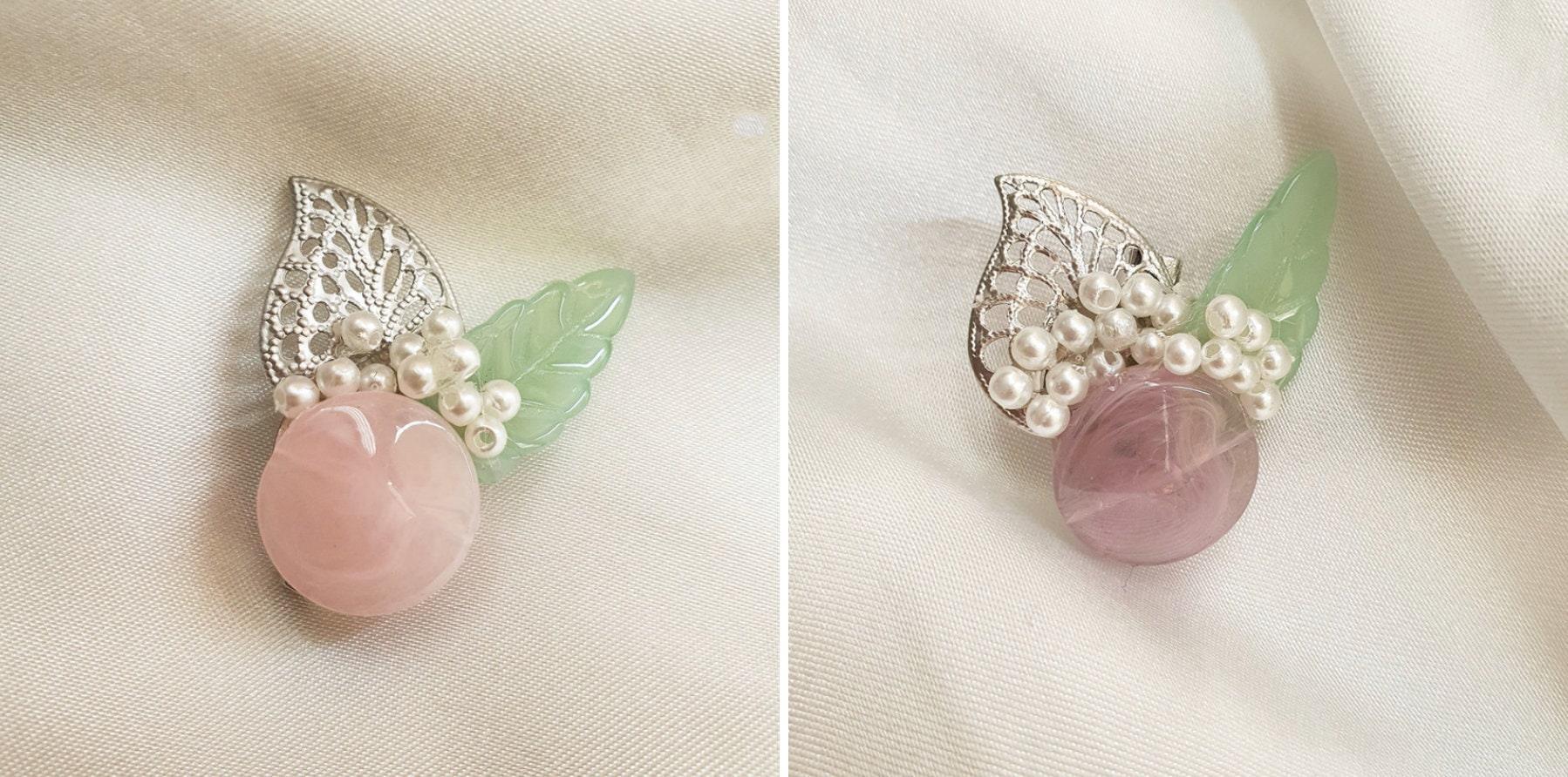 Lavender Brooch - Native Korean