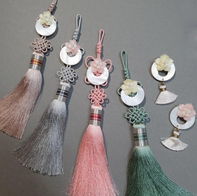 Moon Tassel Brooch - Native Korean