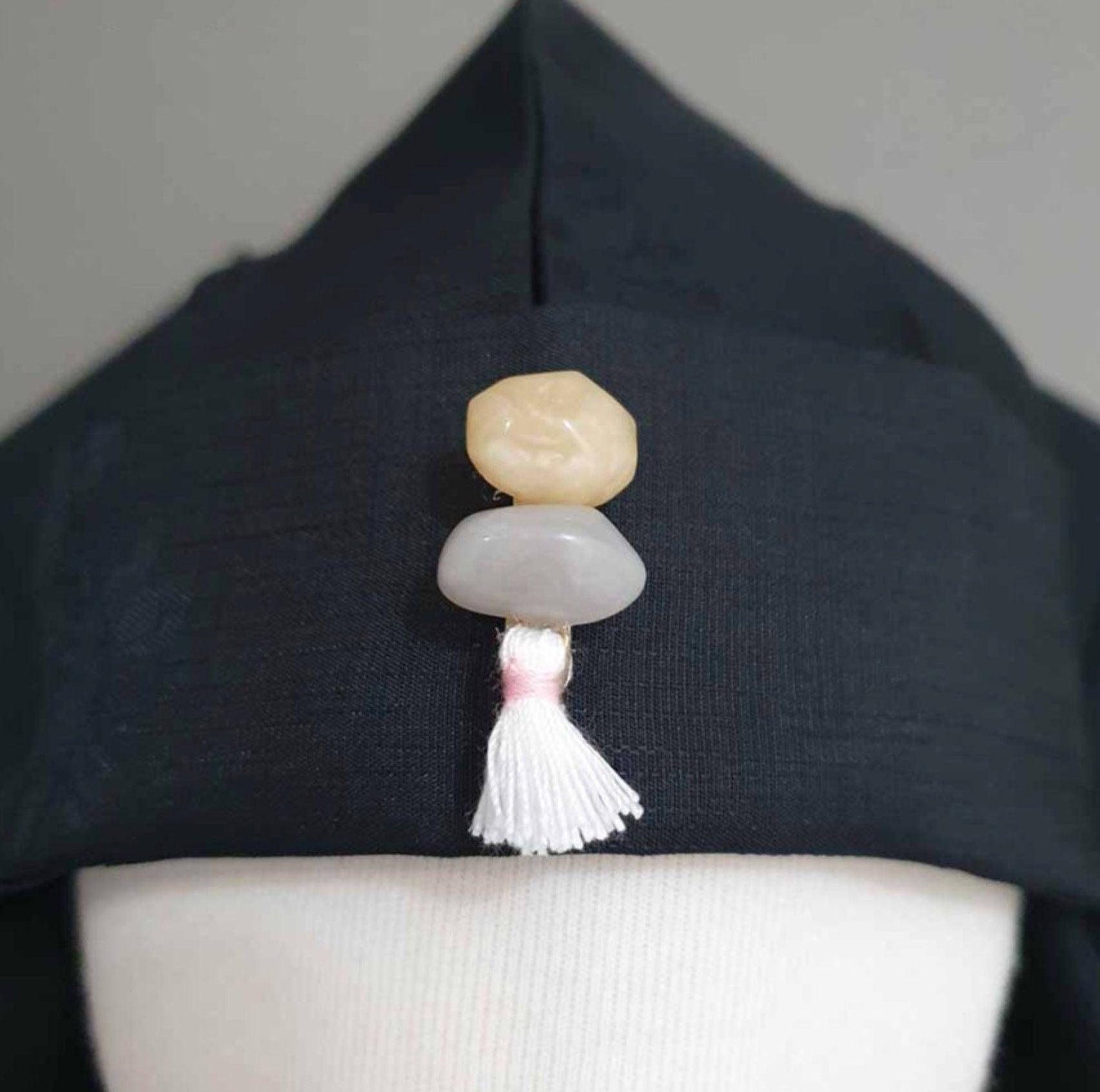 Neutral Stone Black Bokgun (2 colors - XS, S) - Native Korean