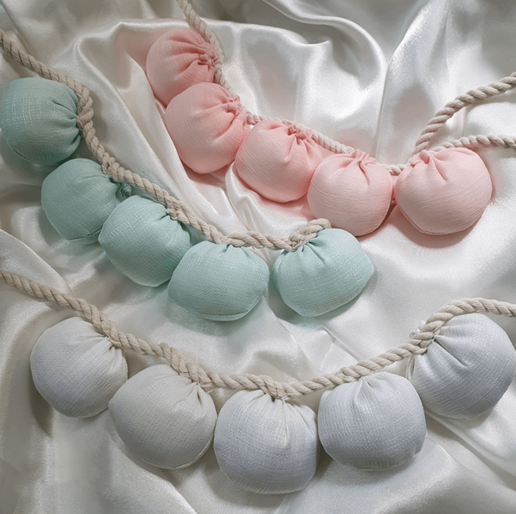 Pastel Bell Rope Belt - Native Korean