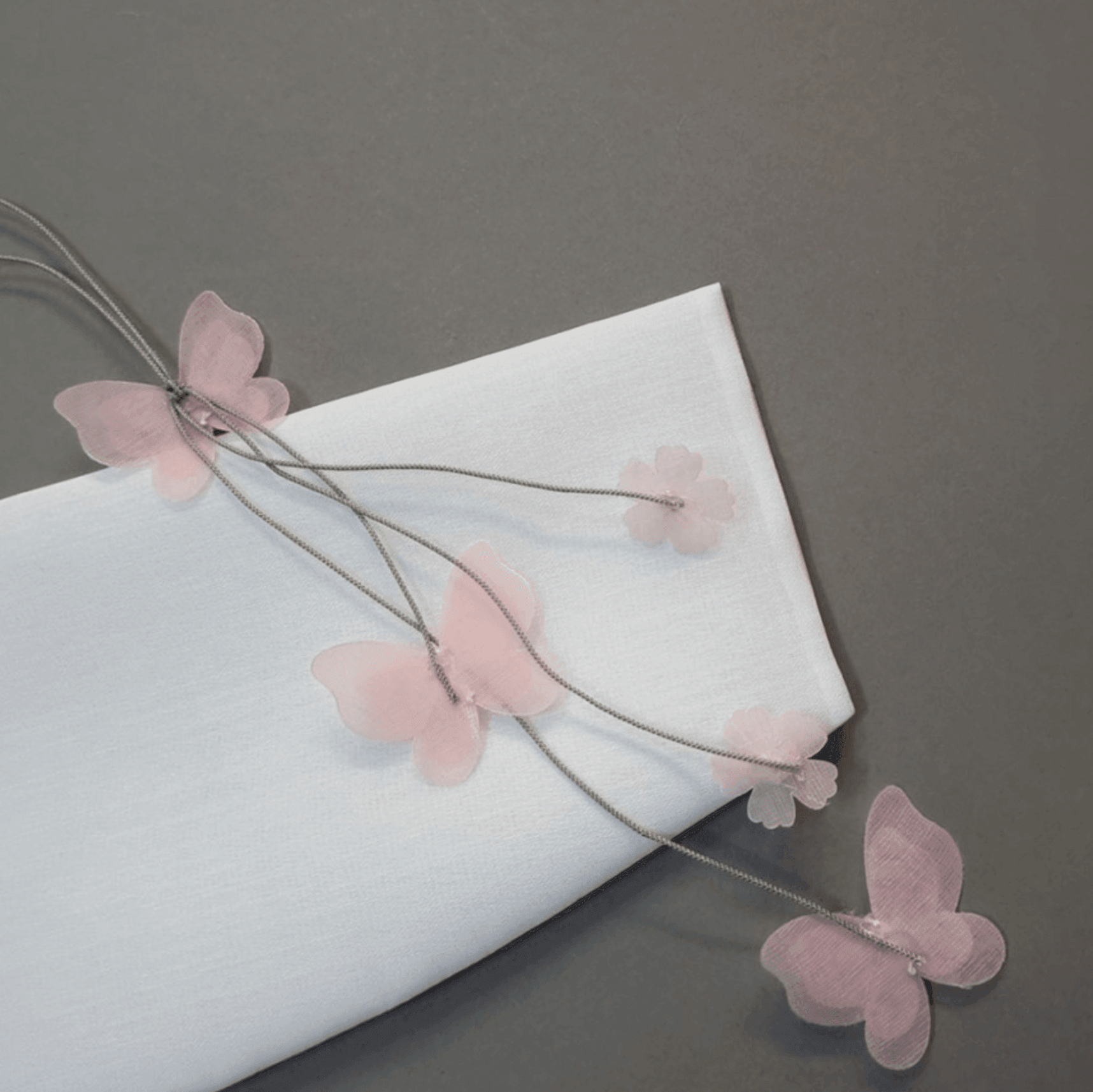 Pink Butterfly Norigae - Native Korean