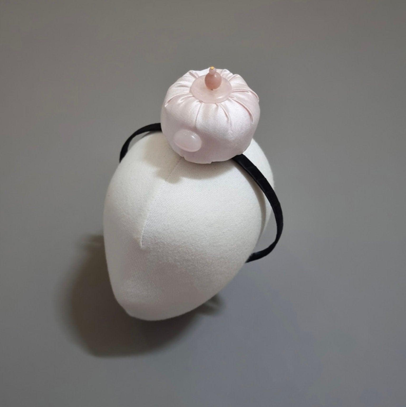 Pink Jade Pumpkin Headband - Native Korean