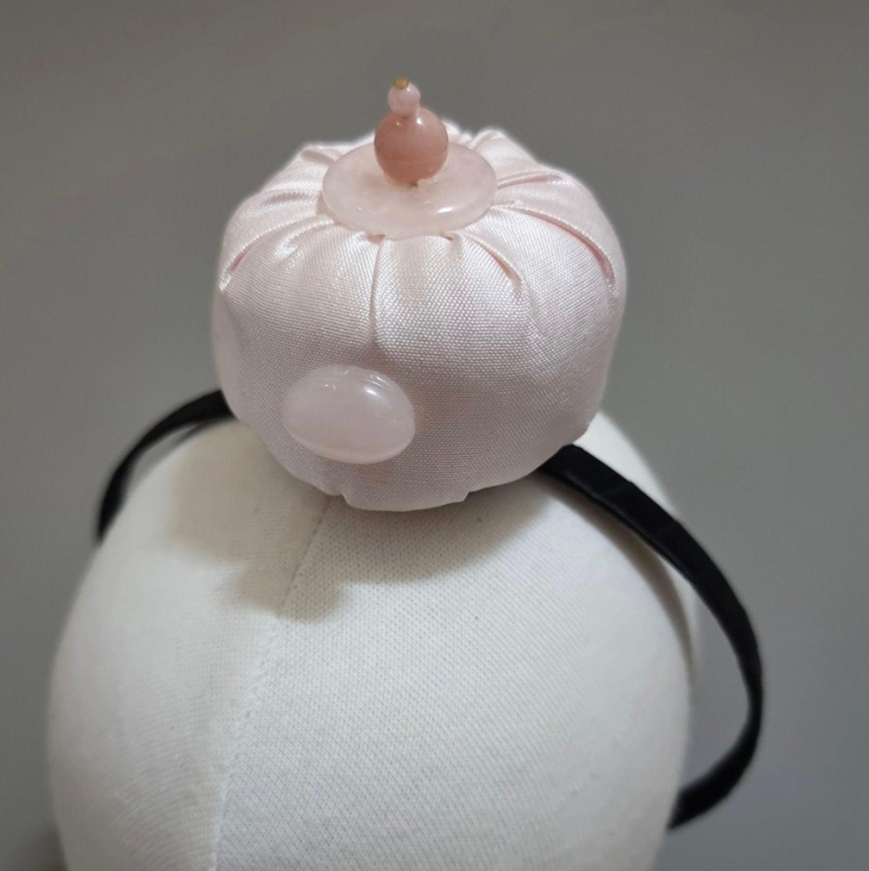 Pink Jade Pumpkin Headband - Native Korean