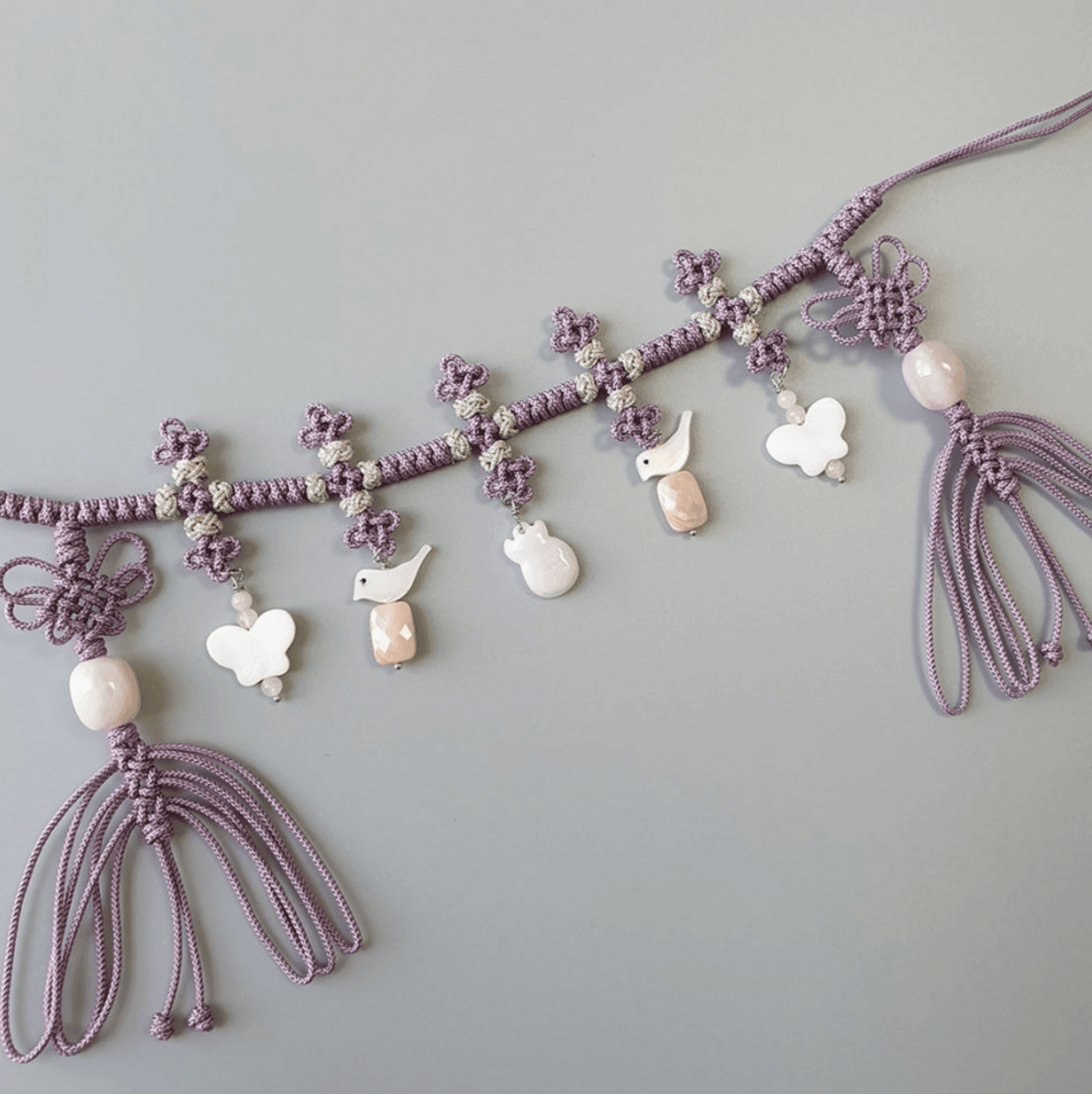 Purple Harmony Jade Belt - Native Korean