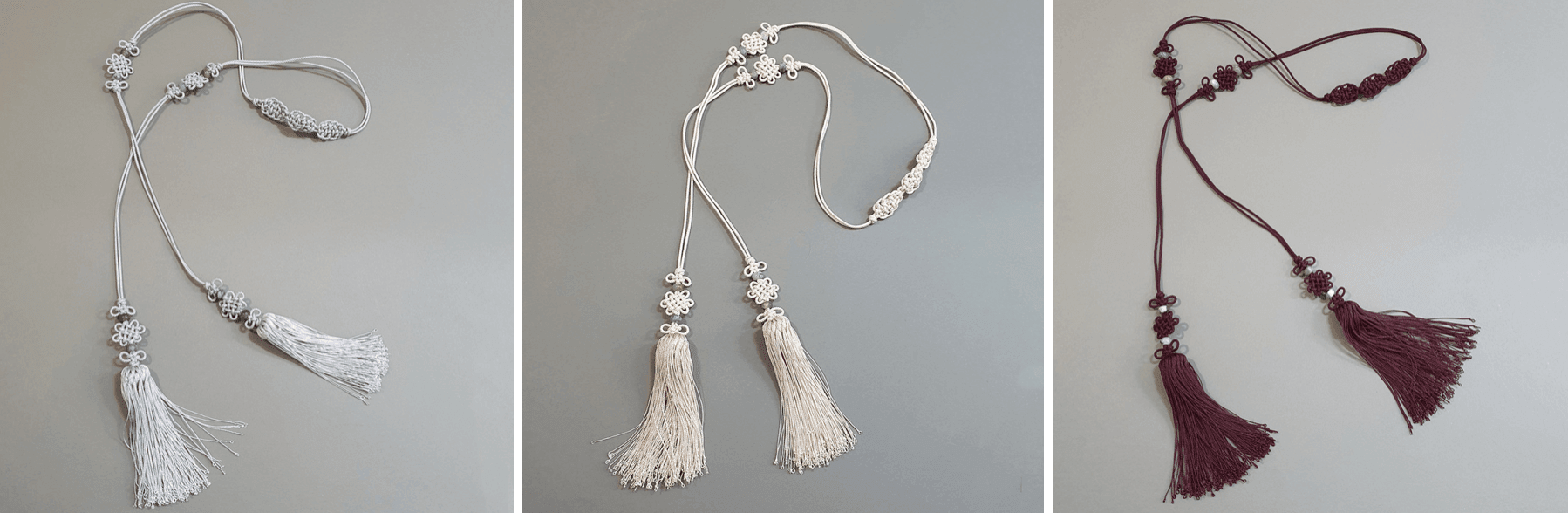 Real Jade Tassel Belt - Native Korean
