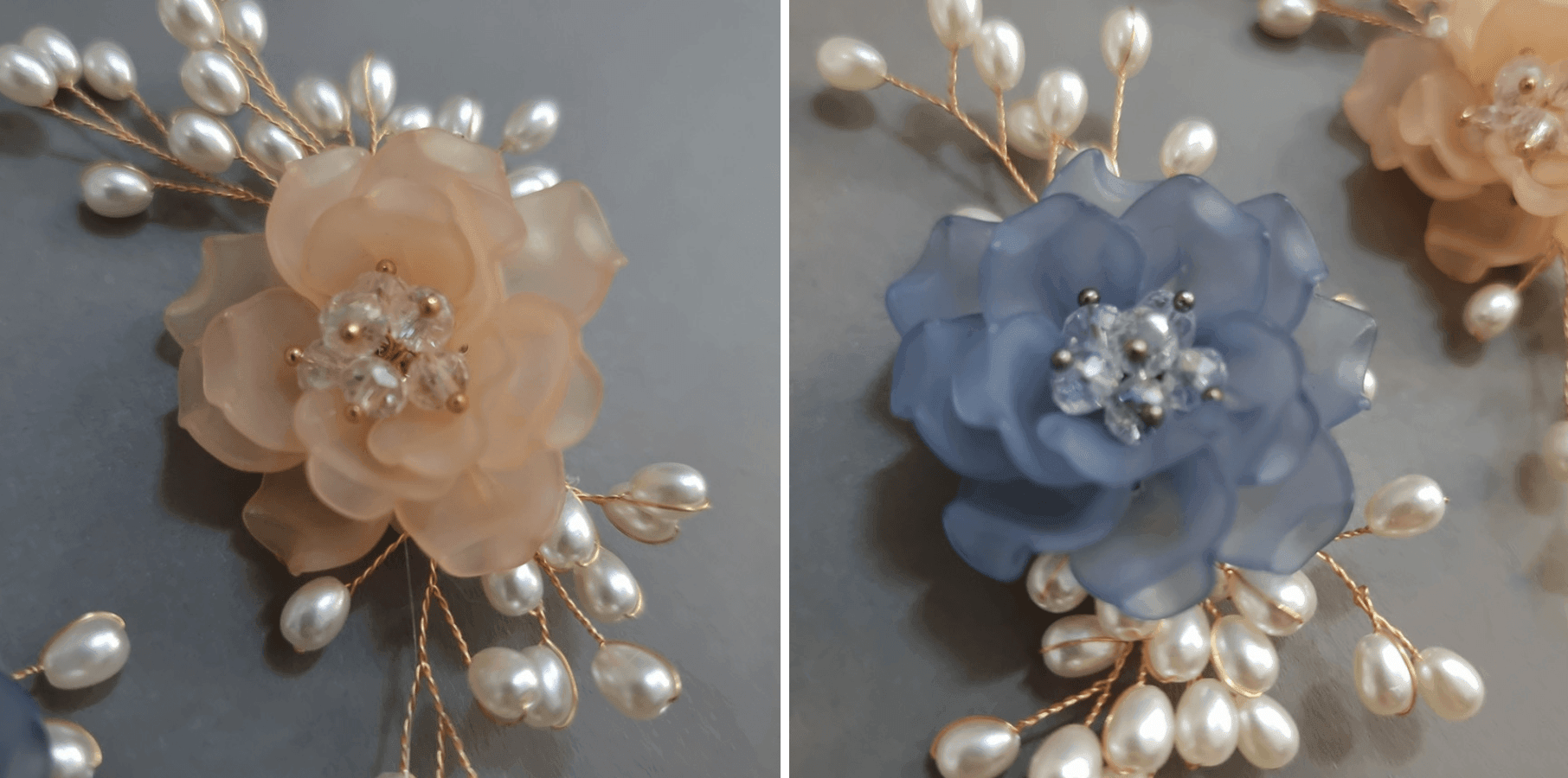 Rose Flower Brooch - Native Korean