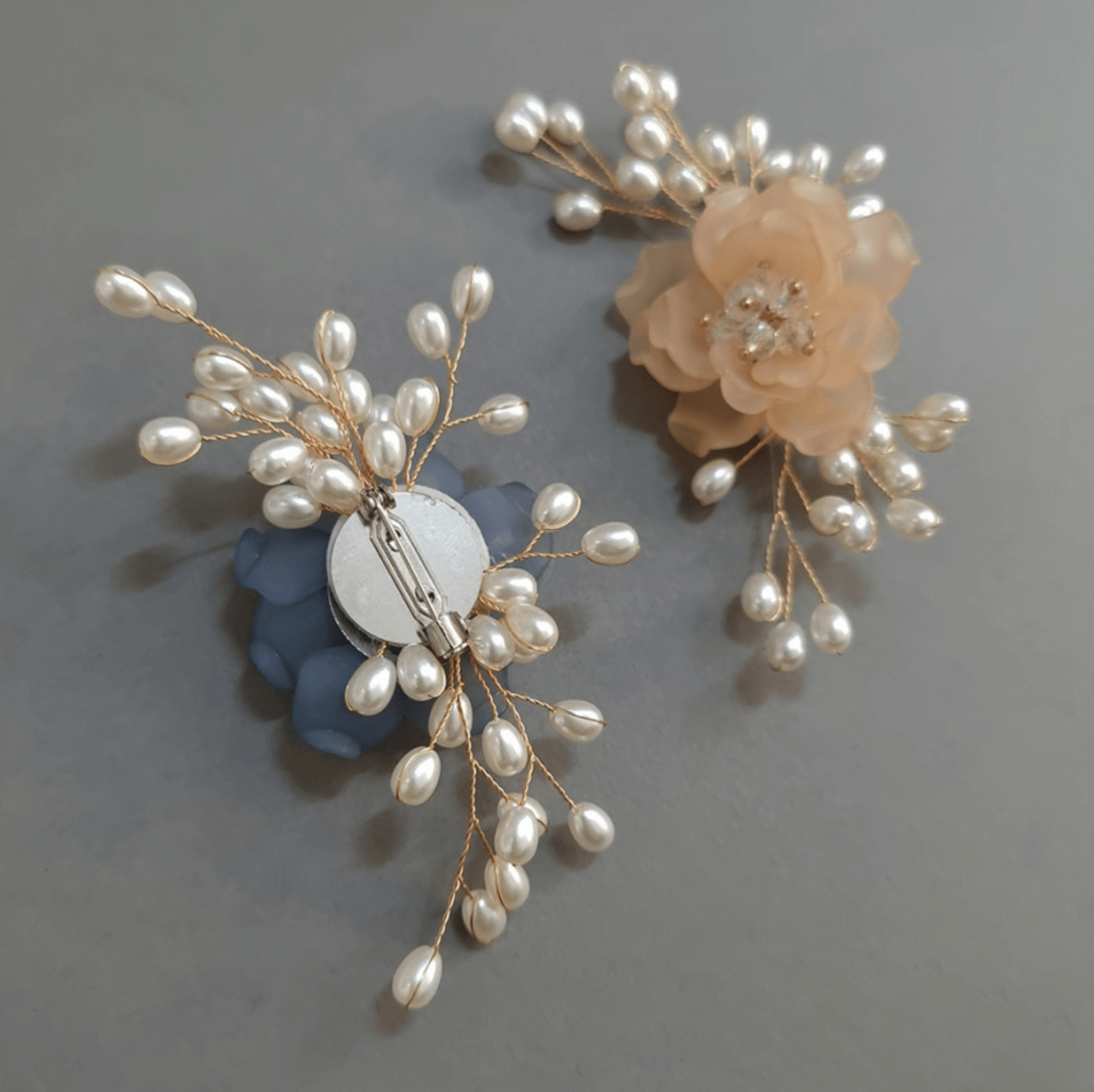 Rose Flower Brooch - Native Korean