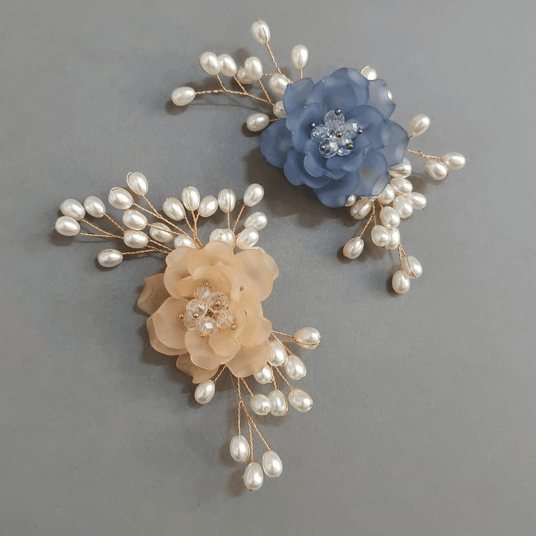 Rose Flower Brooch - Native Korean