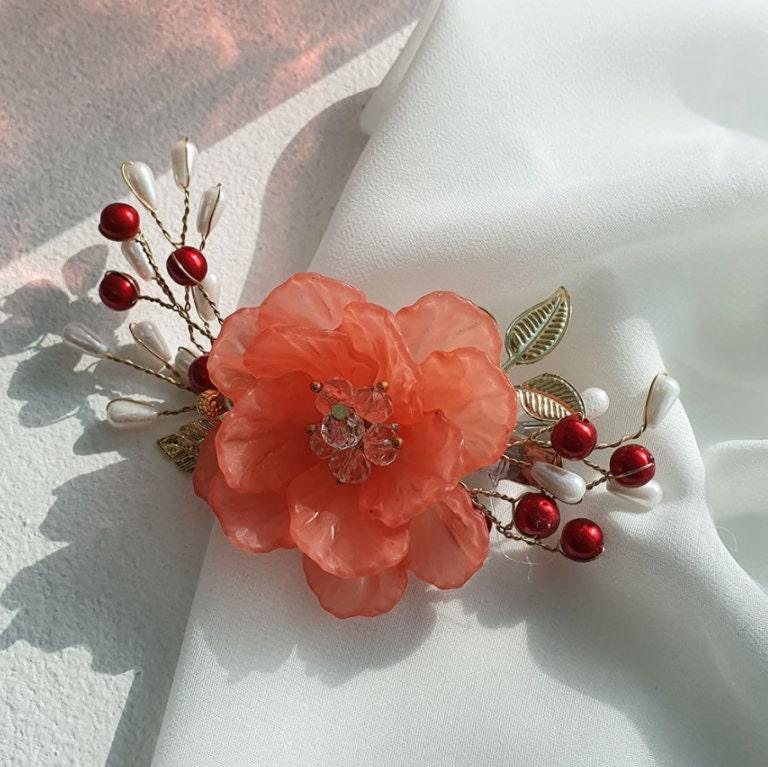 Rose Hairpin - Native Korean