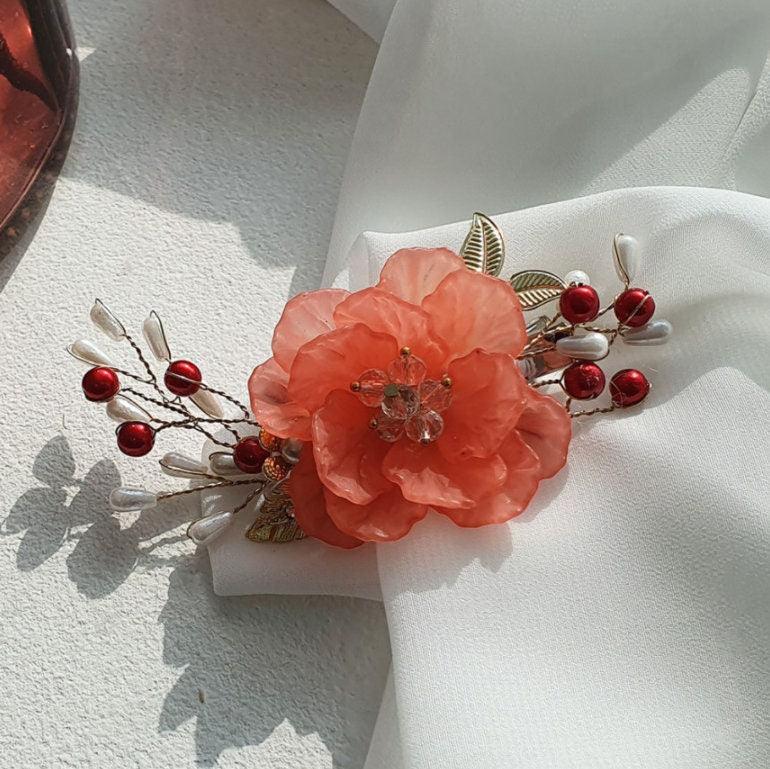 Rose Hairpin - Native Korean