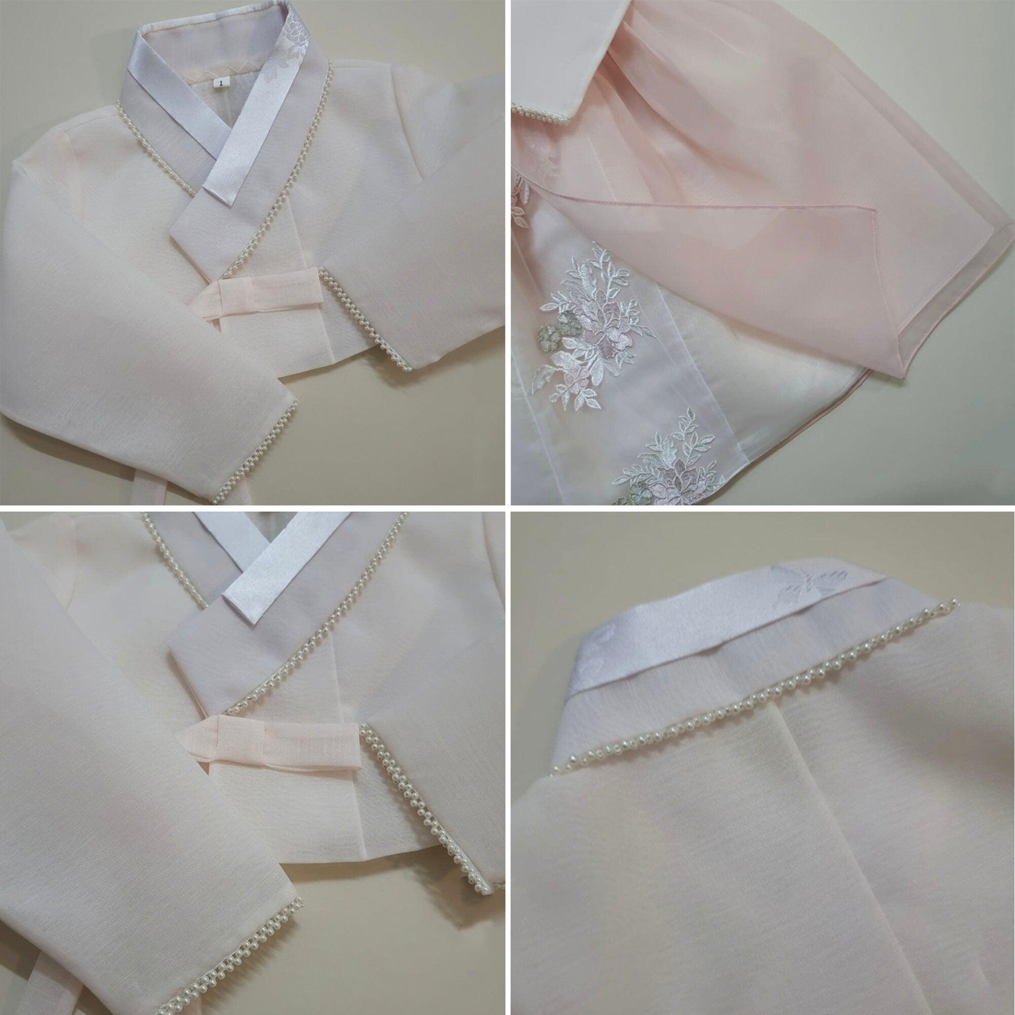 Seulha Pink Dress Girl Hanbok (1-8YR) - Native Korean