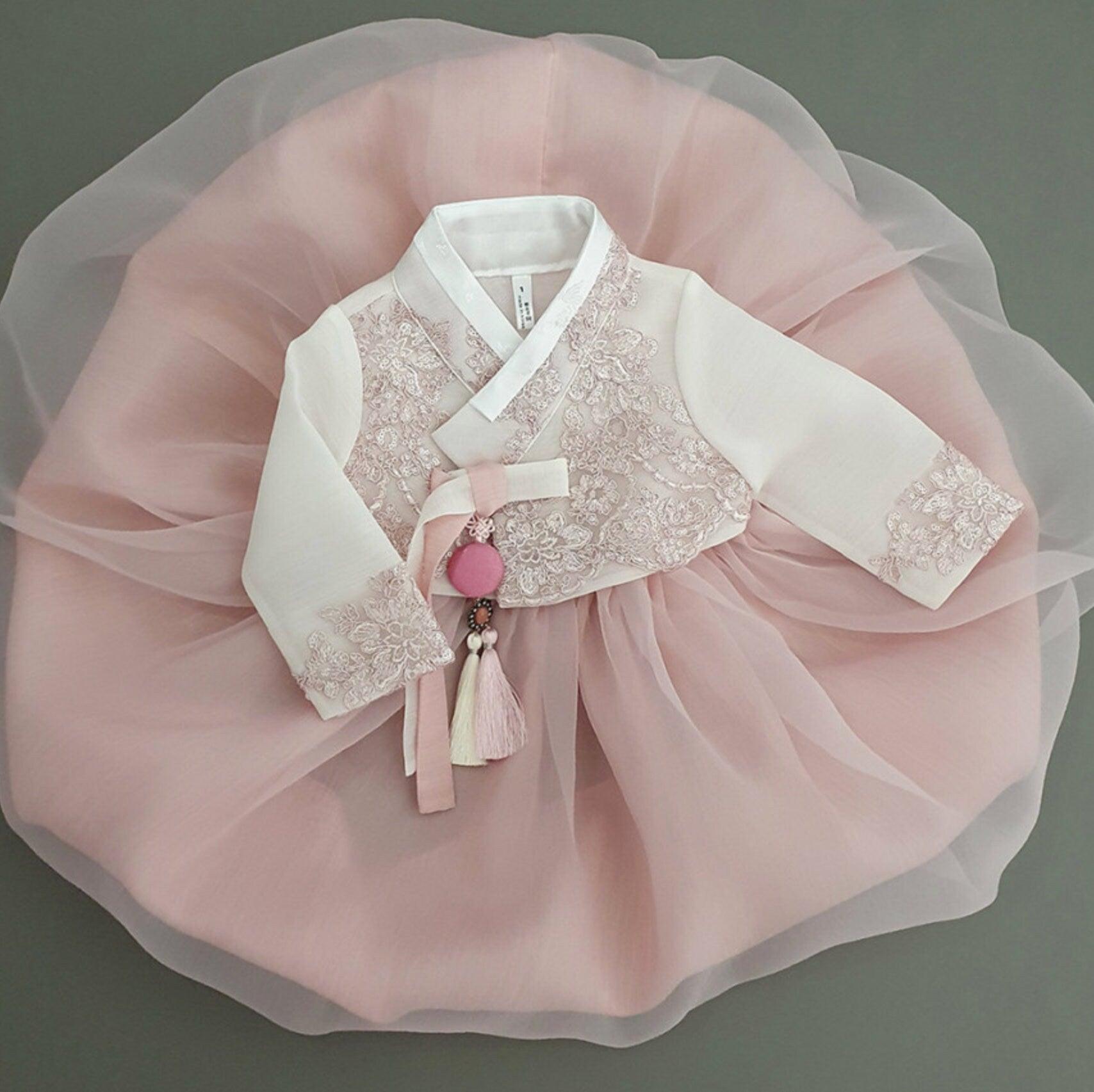 Sooyeon Dress Girl Hanbok (100D-15YR) - Native Korean