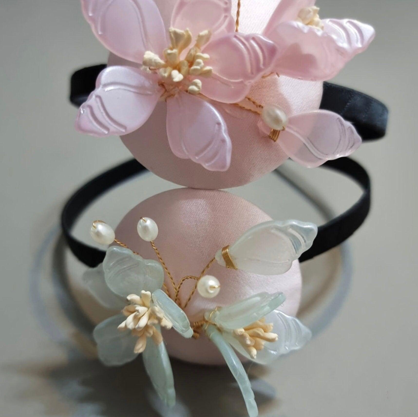 Spring Flower Headband (2colors) - Native Korean