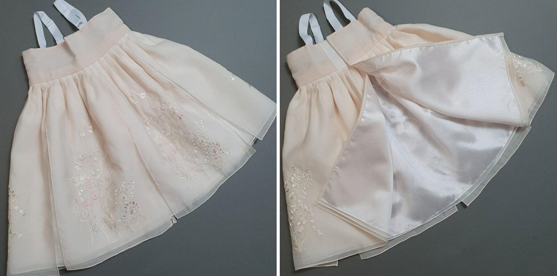 Sua Flair Dress Girl Hanbok (100D-9YR) - Native Korean