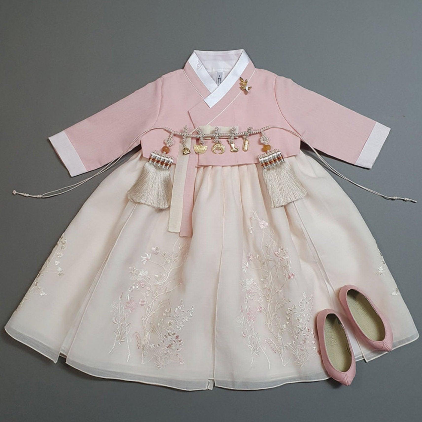 Sua Flair Dress Girl Hanbok (100D-9YR) - Native Korean