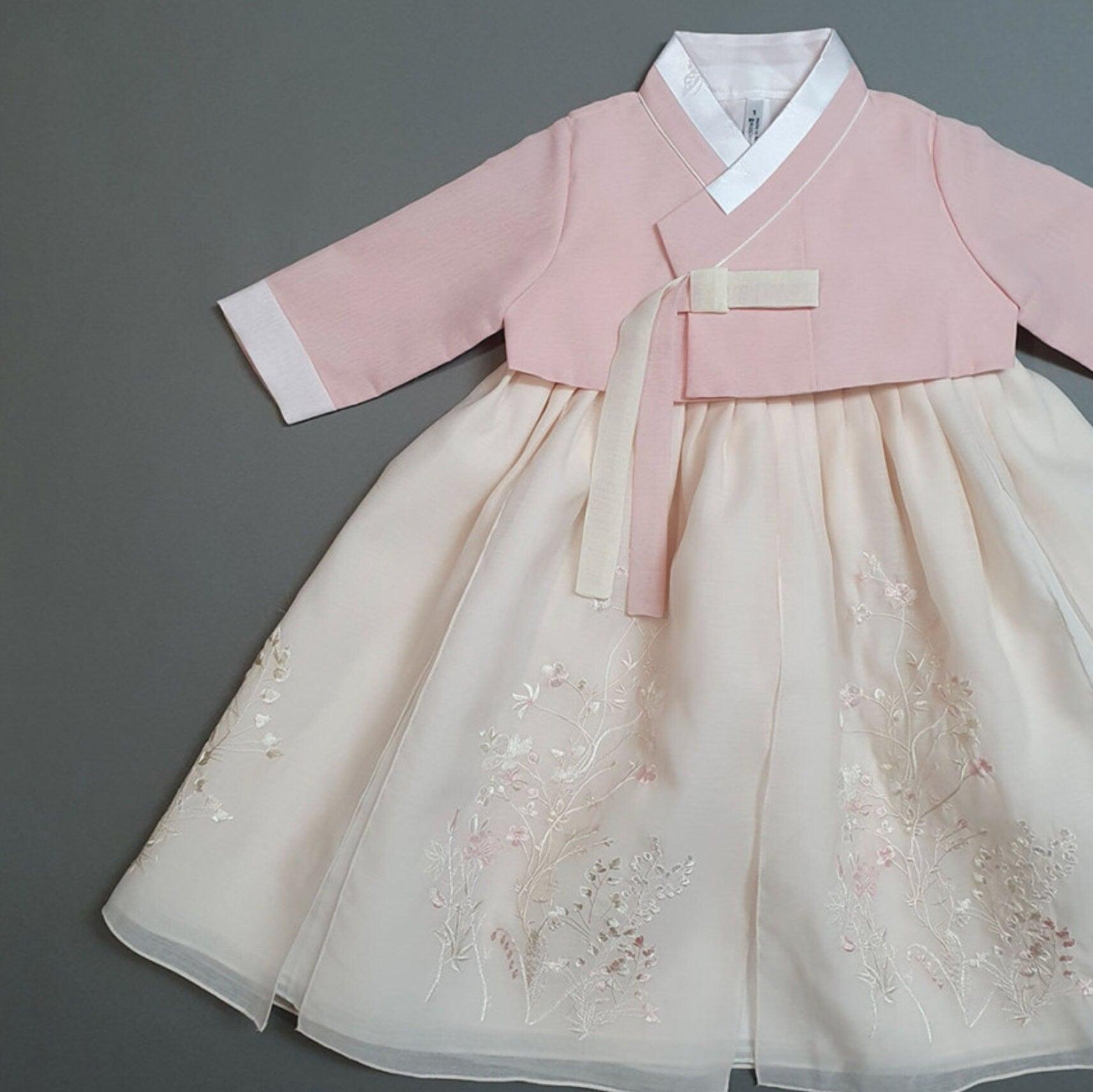 Sua Flair Dress Girl Hanbok (100D-9YR) - Native Korean