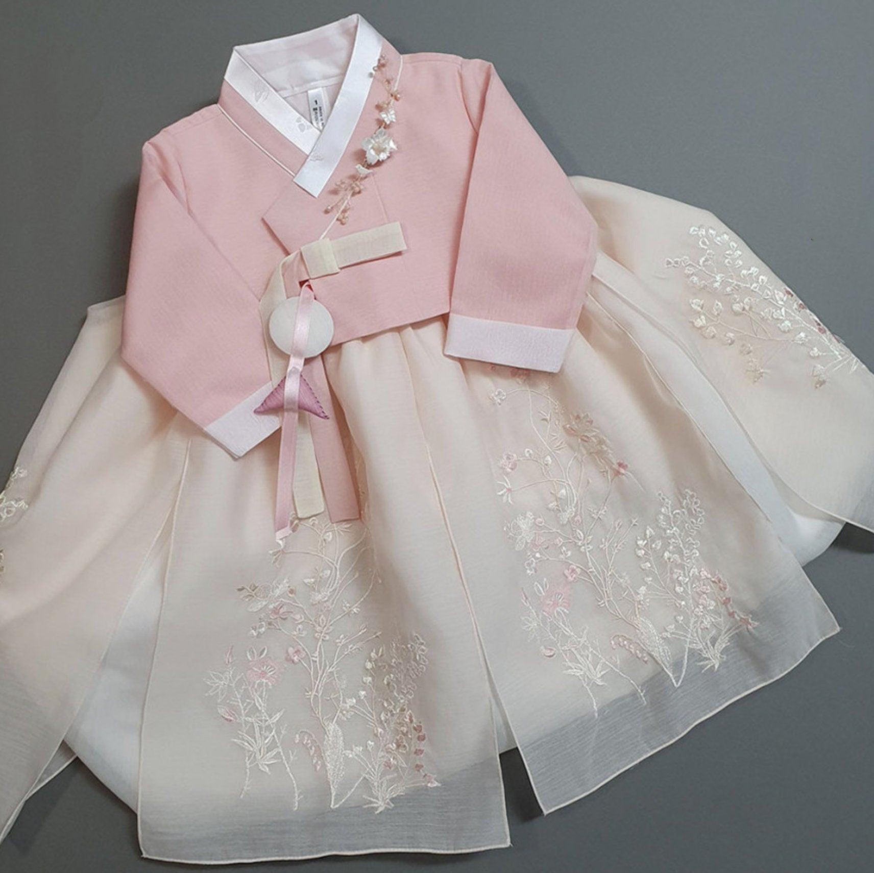Sua Flair Dress Girl Hanbok (100D-9YR) - Native Korean