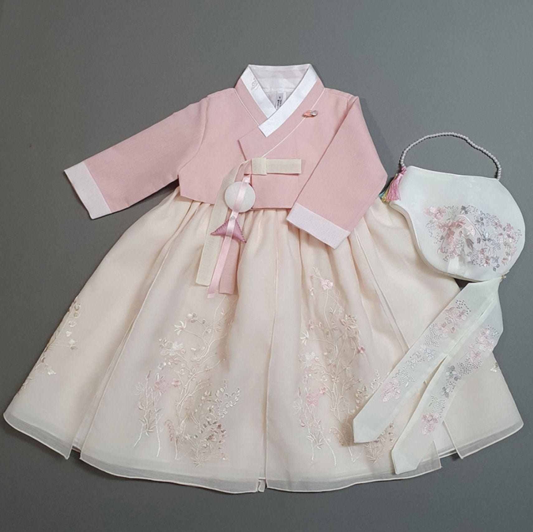 Sua Layered Dress Girl Hanbok (100D-9YR) - Native Korean