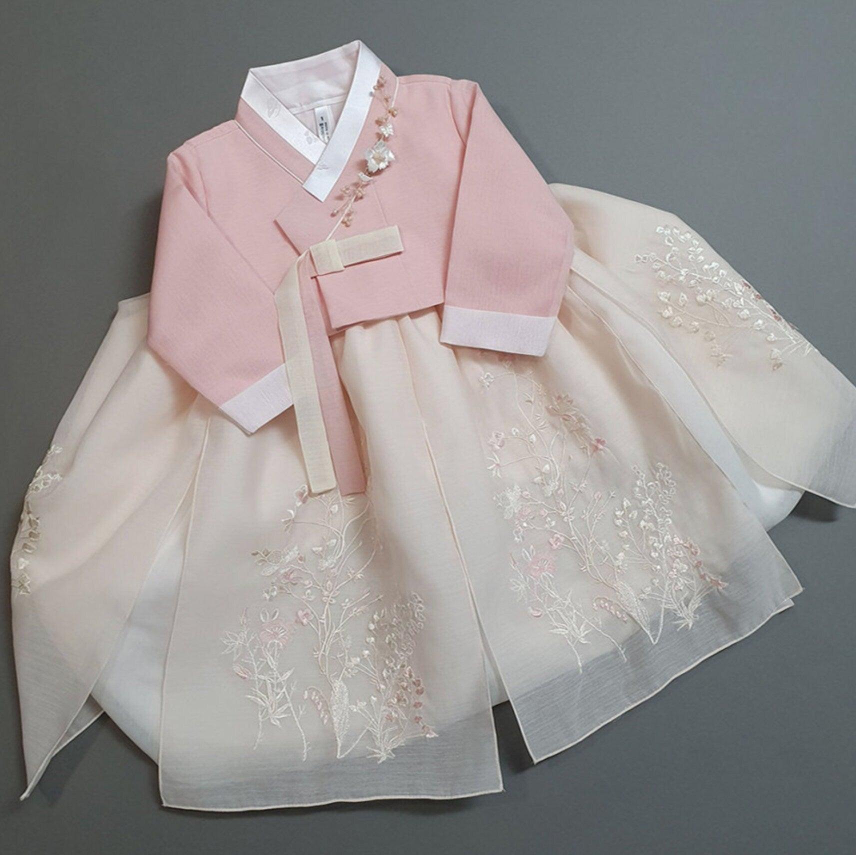 Sua Layered Dress Girl Hanbok (100D-9YR) - Native Korean