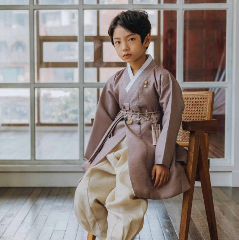 Sungjoon Cocoa Boy Hanbok (100D-8YR) - Native Korean