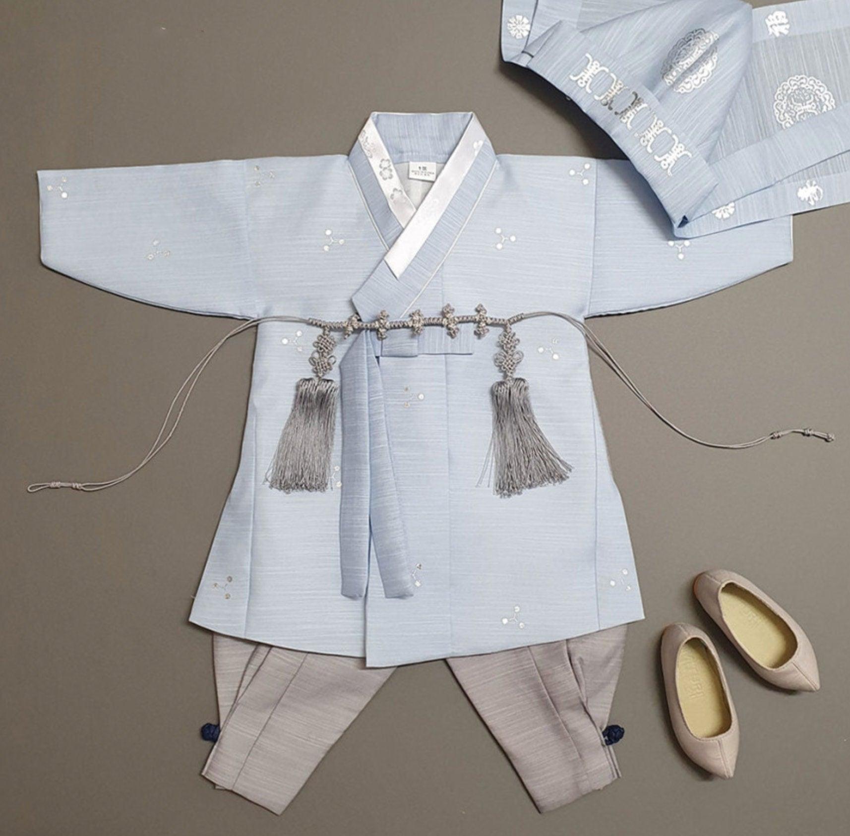 Sungjoon Sky Boy Hanbok (100D-8YR) - Native Korean