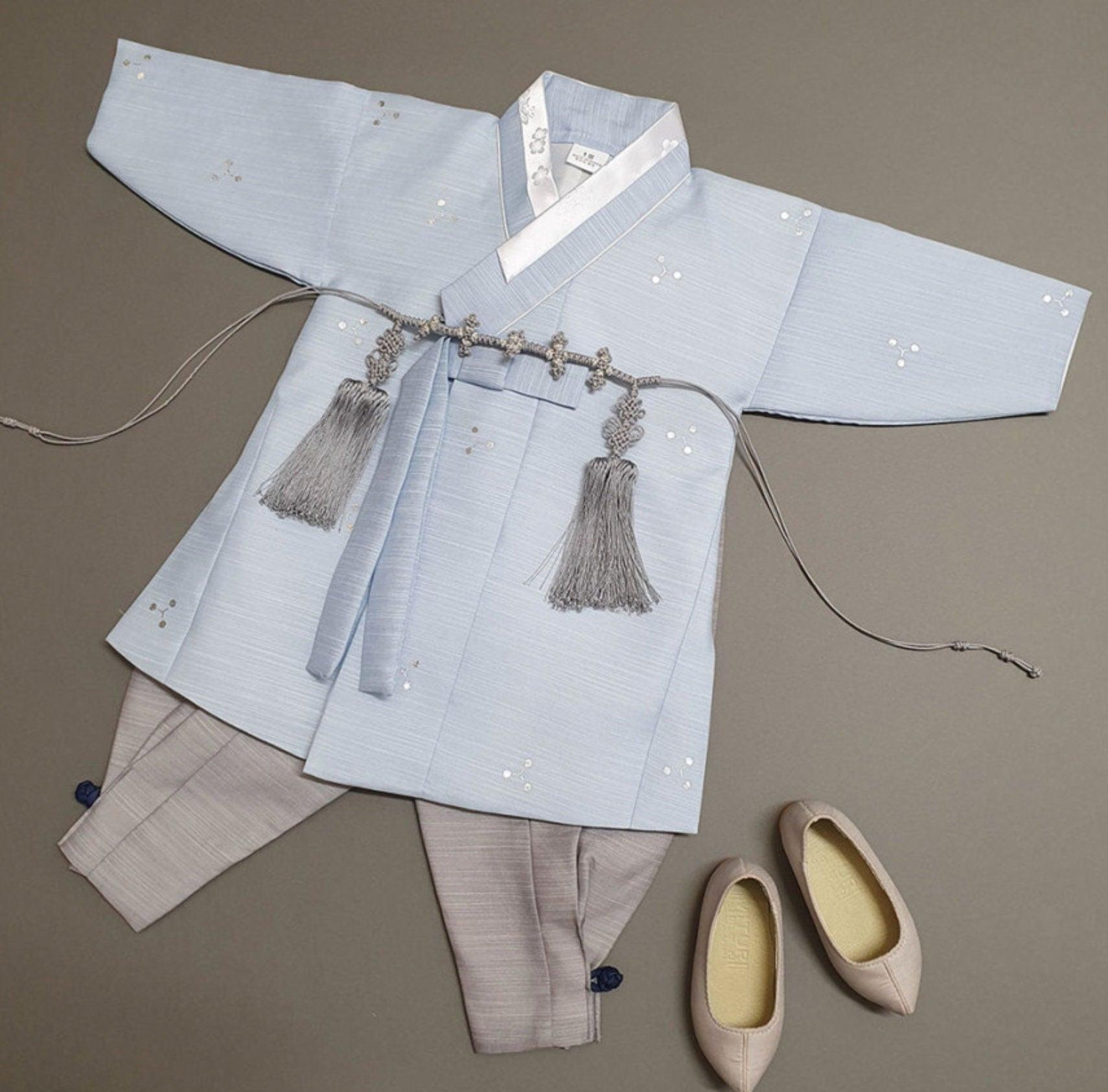 Sungjoon Sky Boy Hanbok (100D-8YR) - Native Korean