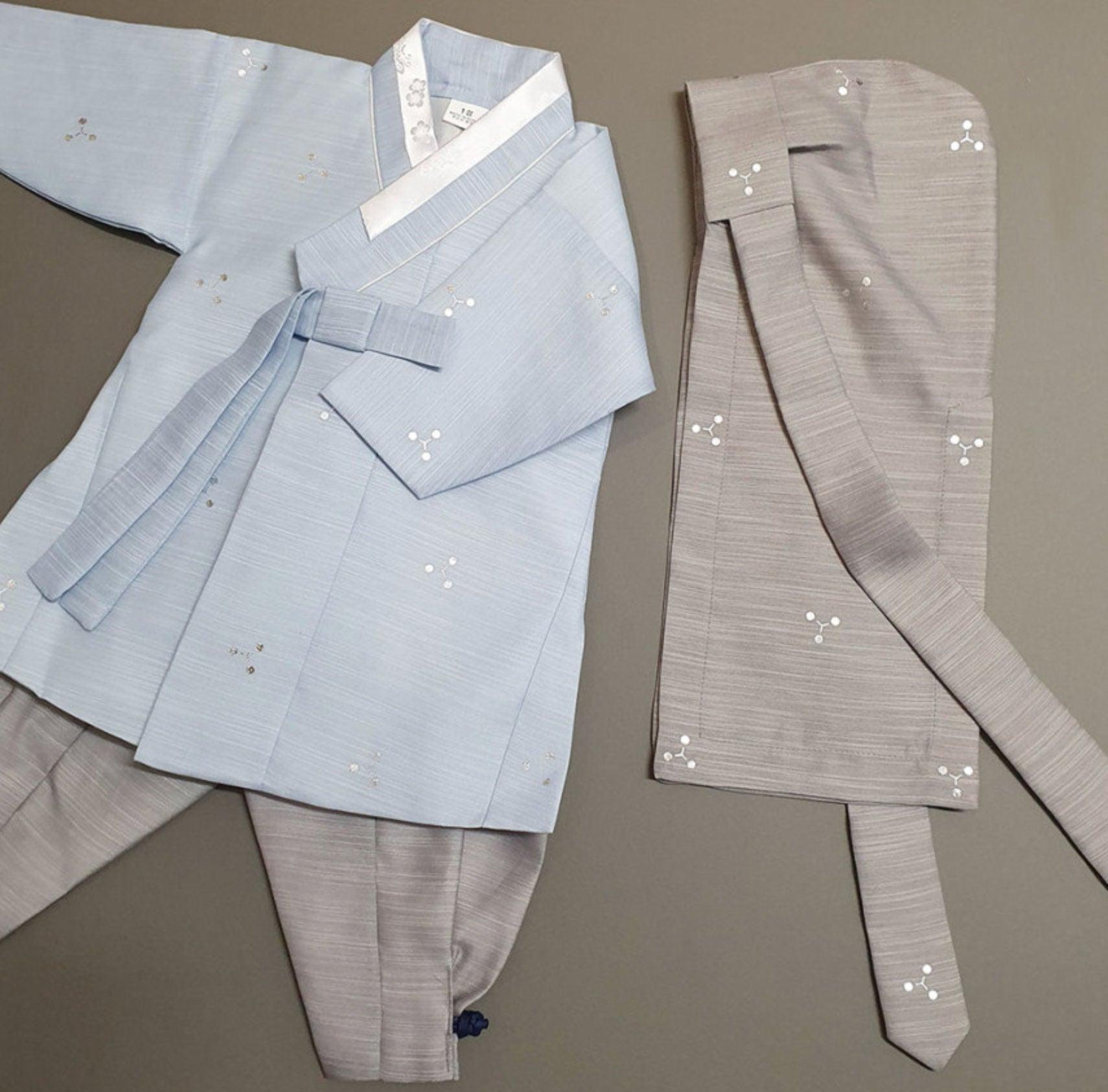 Sungjoon Sky Boy Hanbok (100D-8YR) - Native Korean