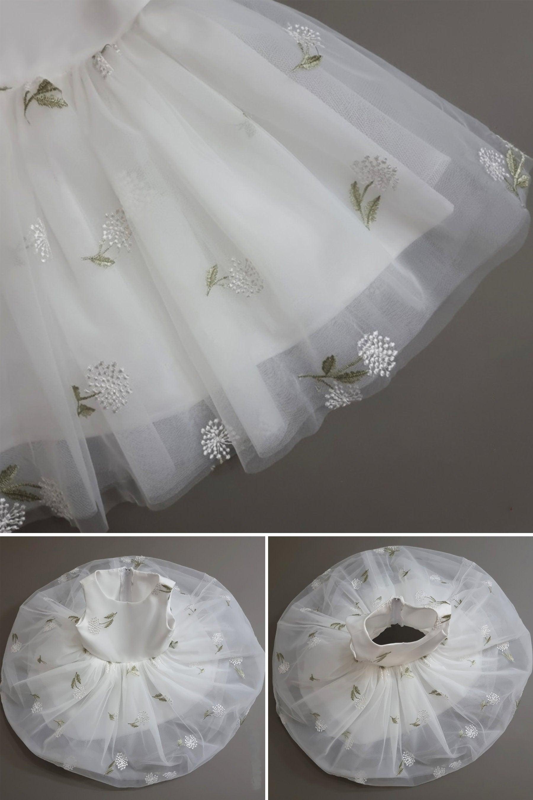 Xia White Dress (100D-8YR) - Native Korean