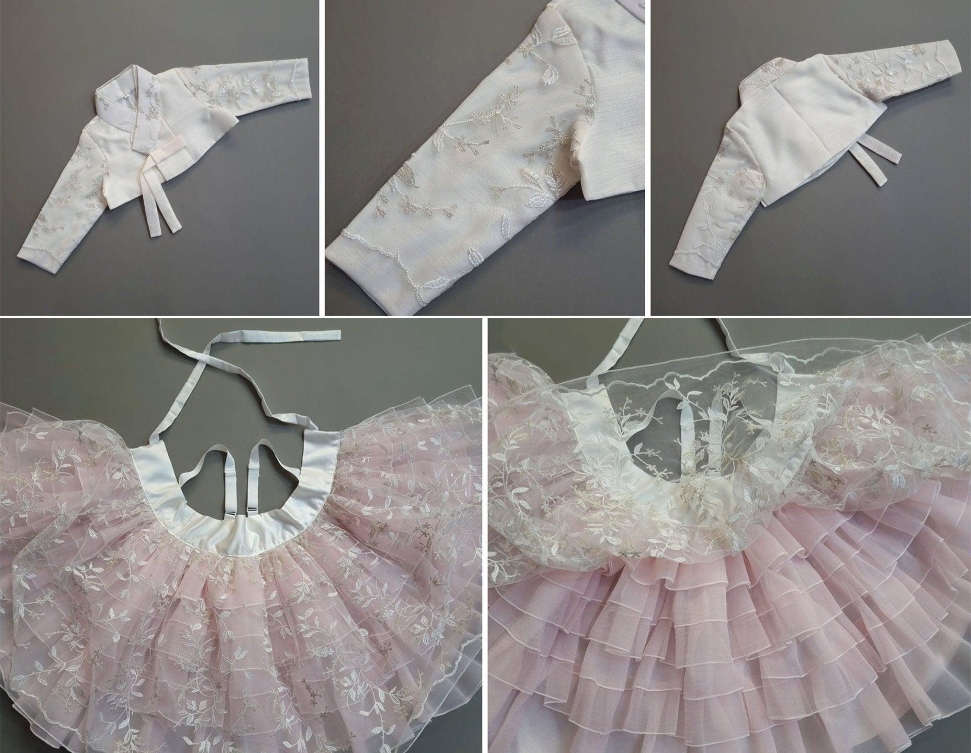 Yena Pink Dress Hanbok (Size 1~8) Girl Hanbok - Native Korean