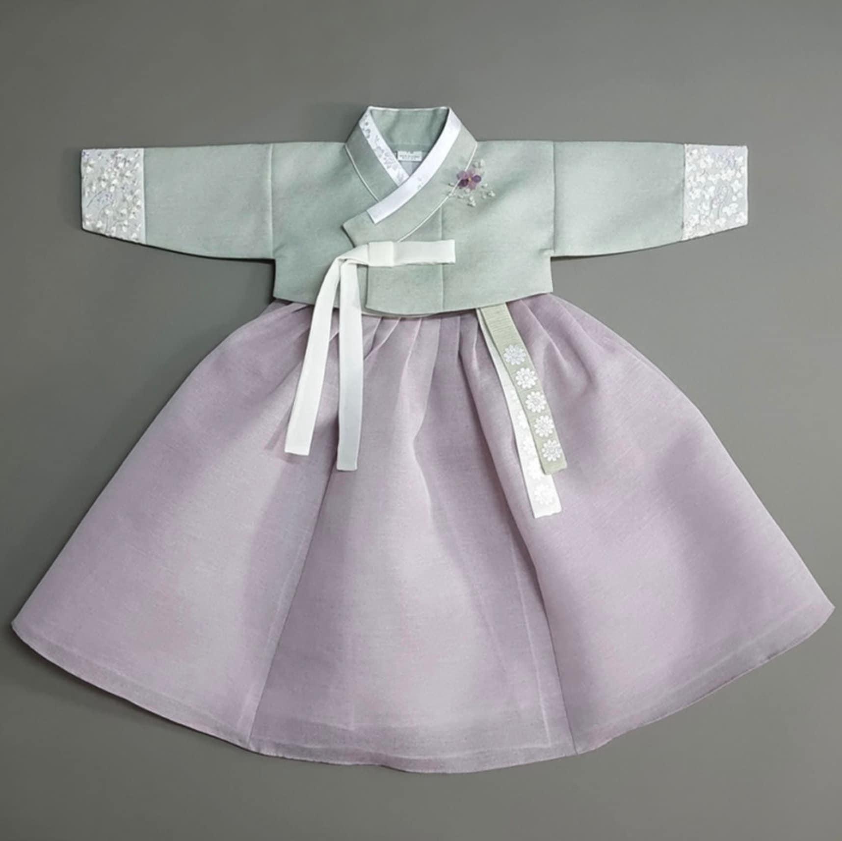 Yujin Jeogori-Purple Skirt Girl Hanbok (100D-15YR) - Native Korean