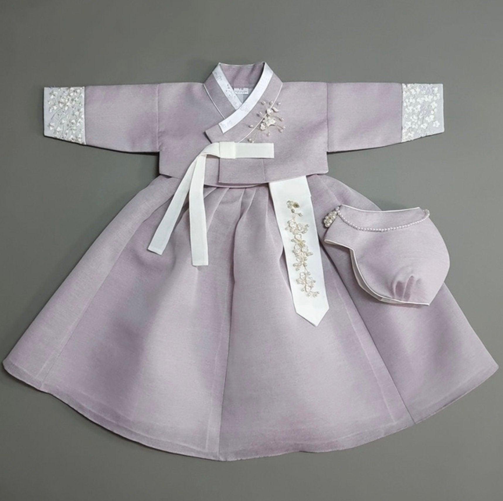 Yujin Jeogori-Purple Skirt Girl Hanbok (100D-15YR) - Native Korean