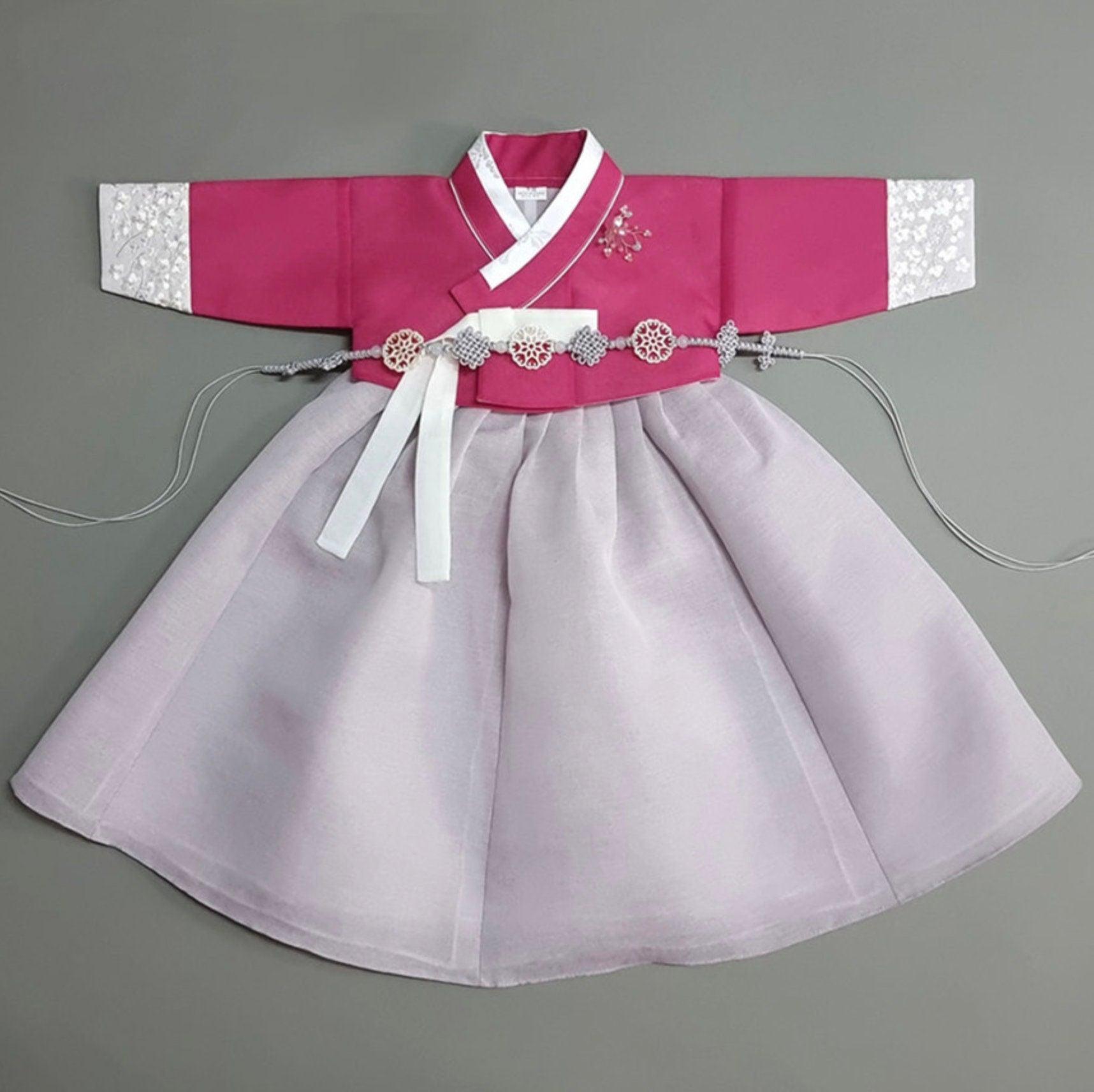 Yujin Jeogori-Purple Skirt Girl Hanbok (100D-15YR) - Native Korean