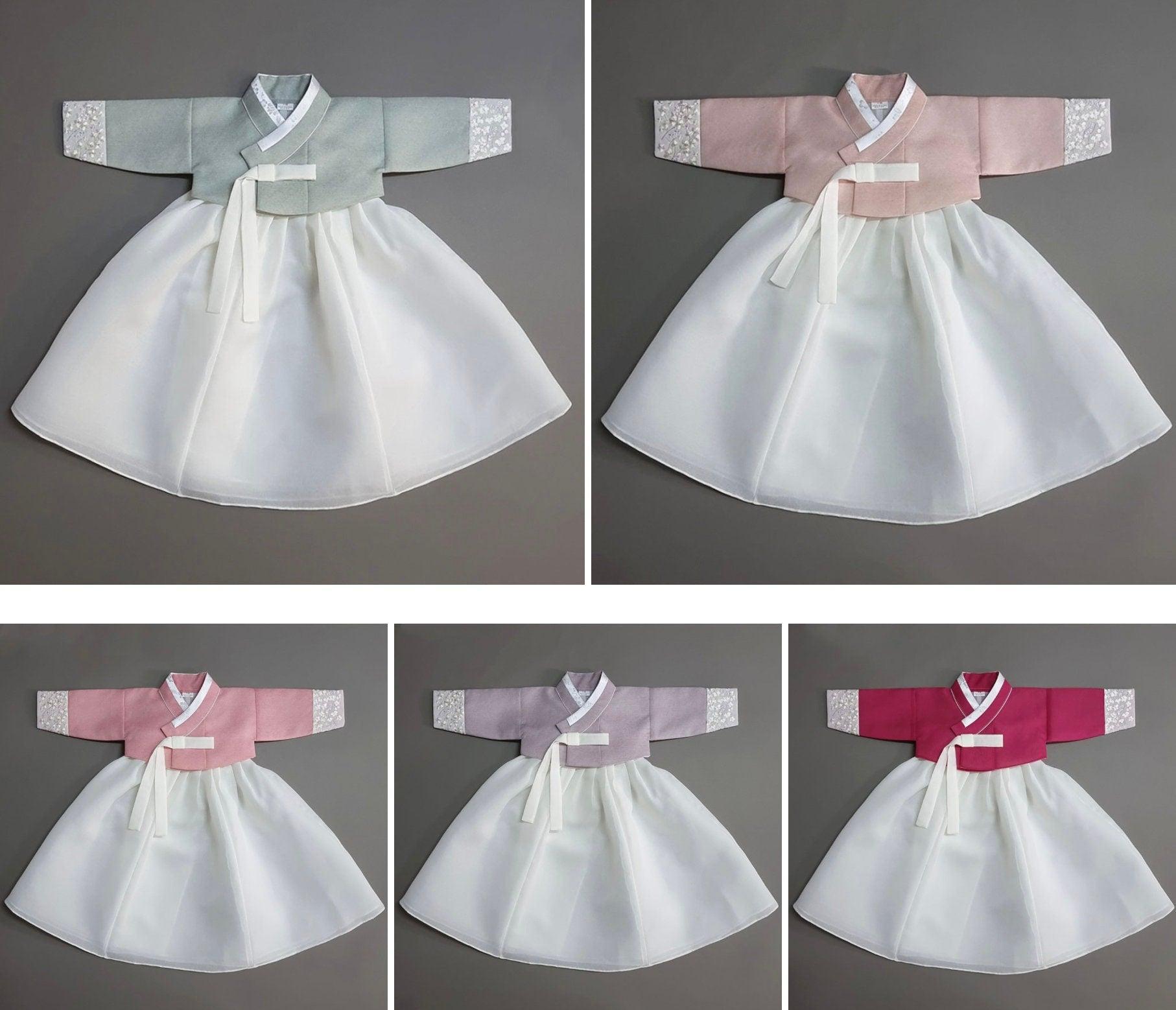 Yujin Jeogori-White Skirt Girl Hanbok (100D-15YR) - Native Korean