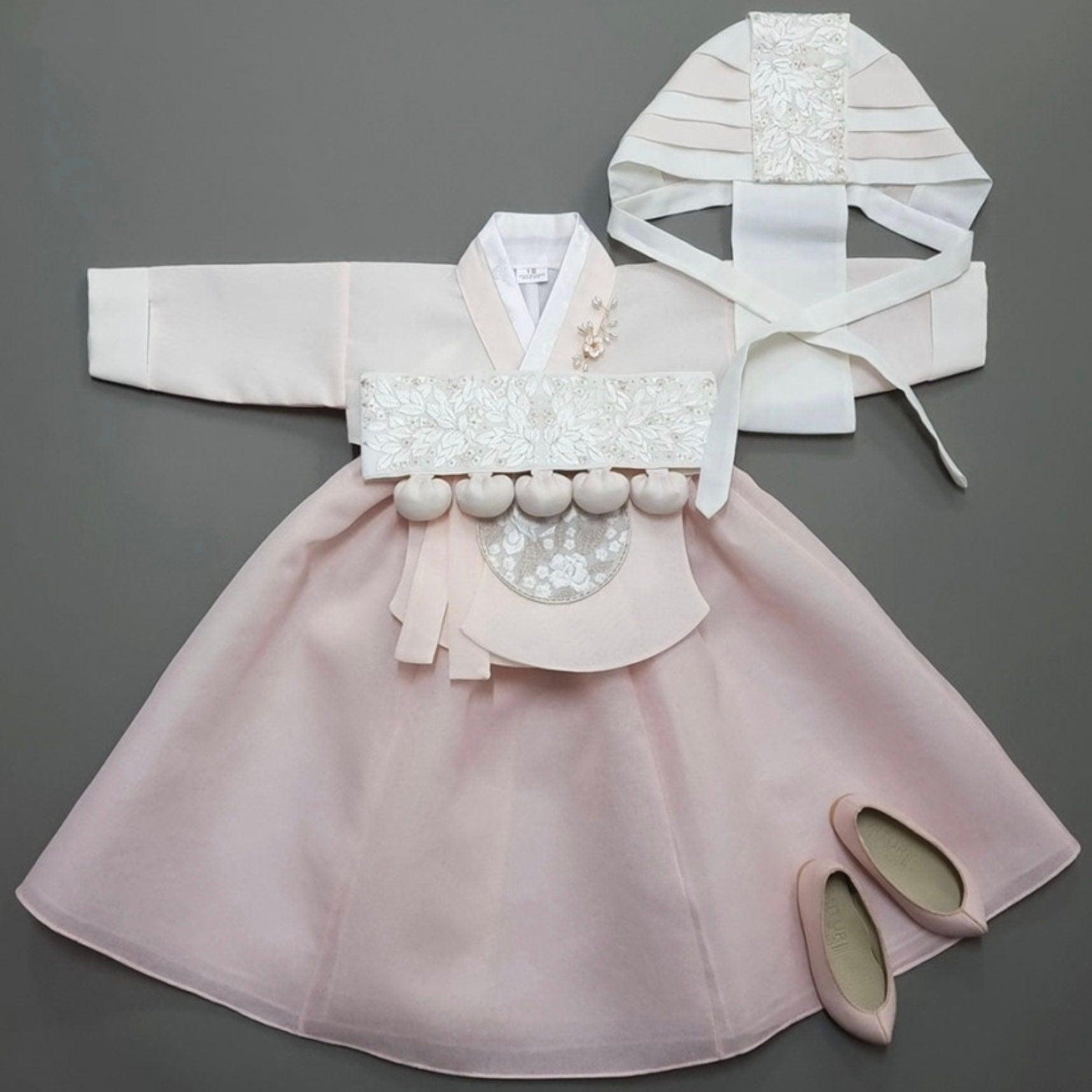 Yujin L.Pink Girl Hanbok (100D-15YR) - Native Korean