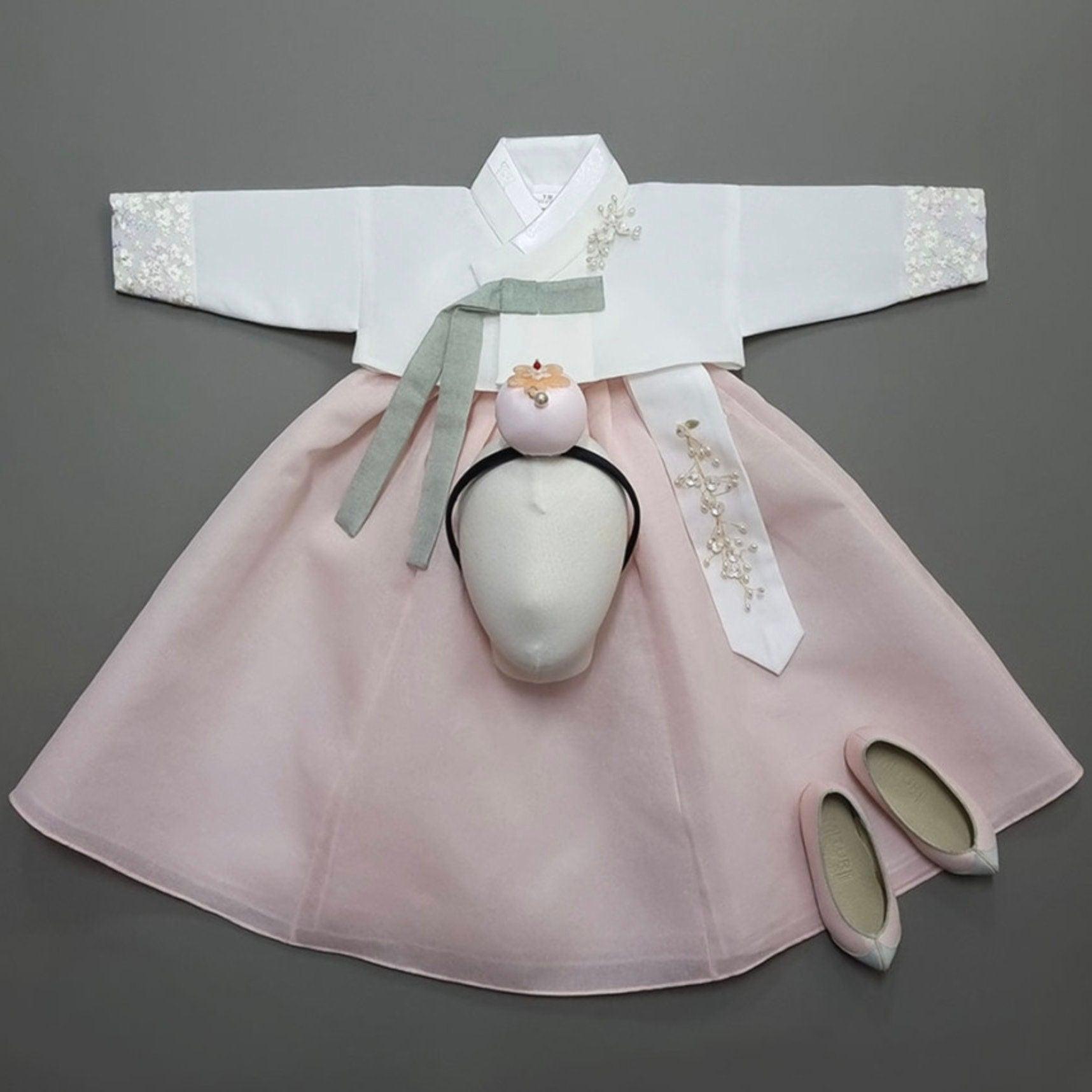 Yujin L.Pink Girl Hanbok (100D-15YR) - Native Korean