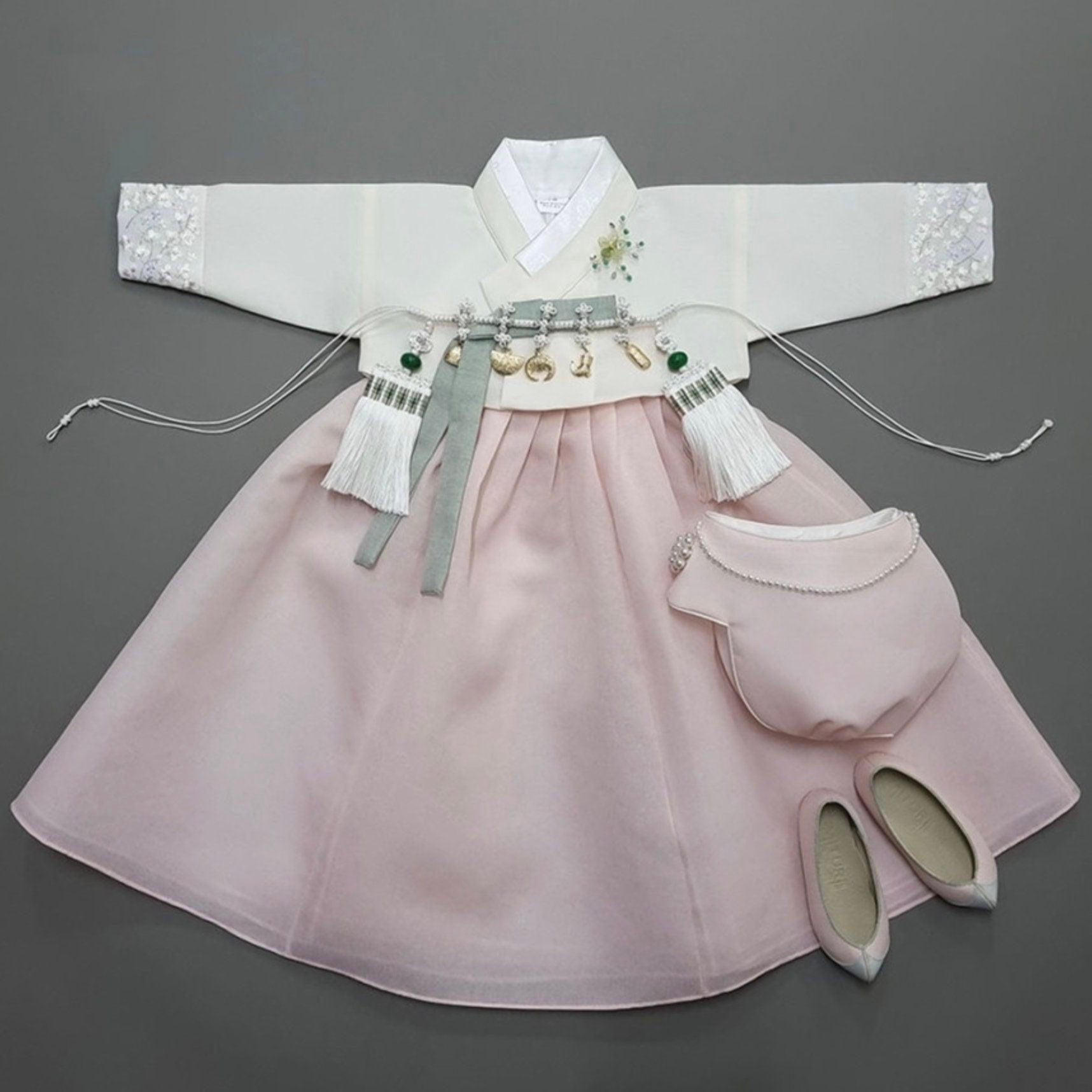 Yujin L.Pink Girl Hanbok (100D-15YR) - Native Korean