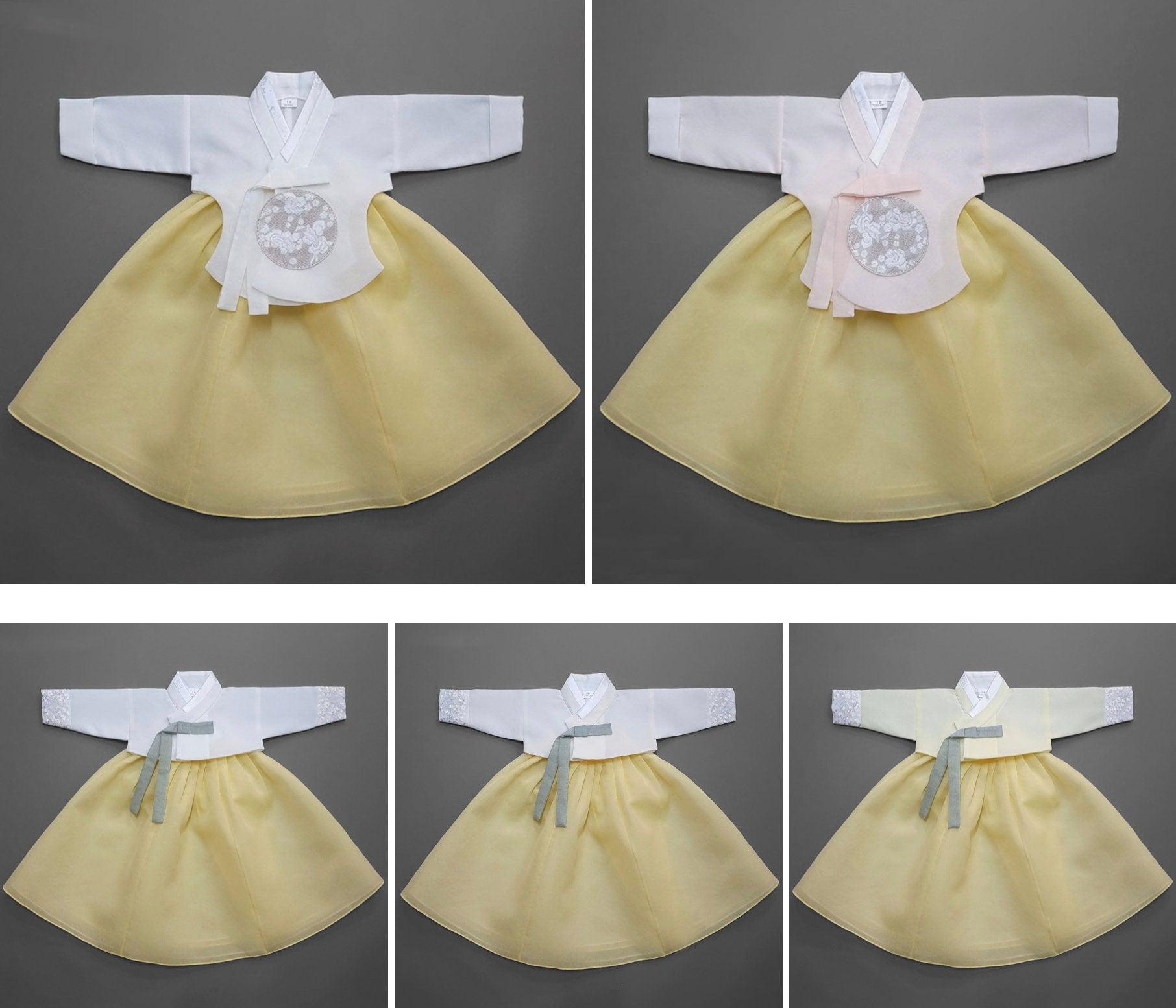 Yujin Yellow Girl Hanbok (100D-15YR) - Native Korean