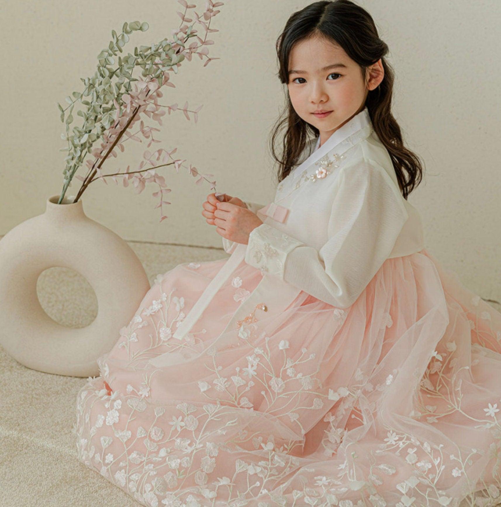 Yuna Dress Girl Hanbok (1-10YR) - Native Korean